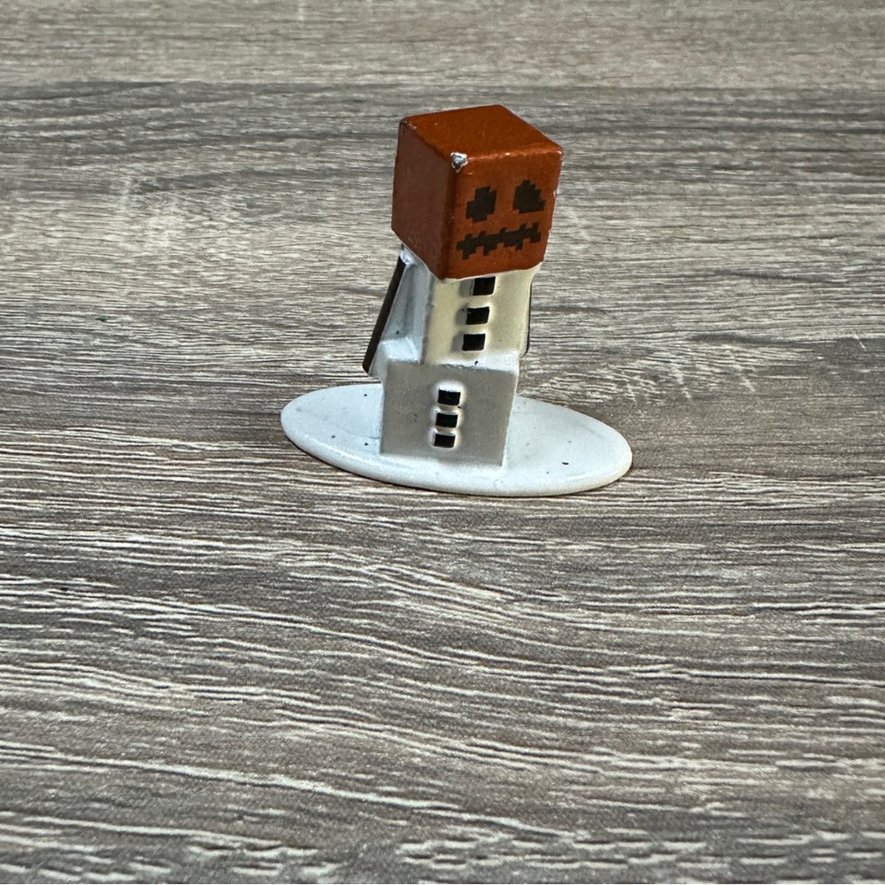 Jada Toys MINECRAFT NANO METALFIGS Die-Cast  (30177) Pumpkin‎ Snowman